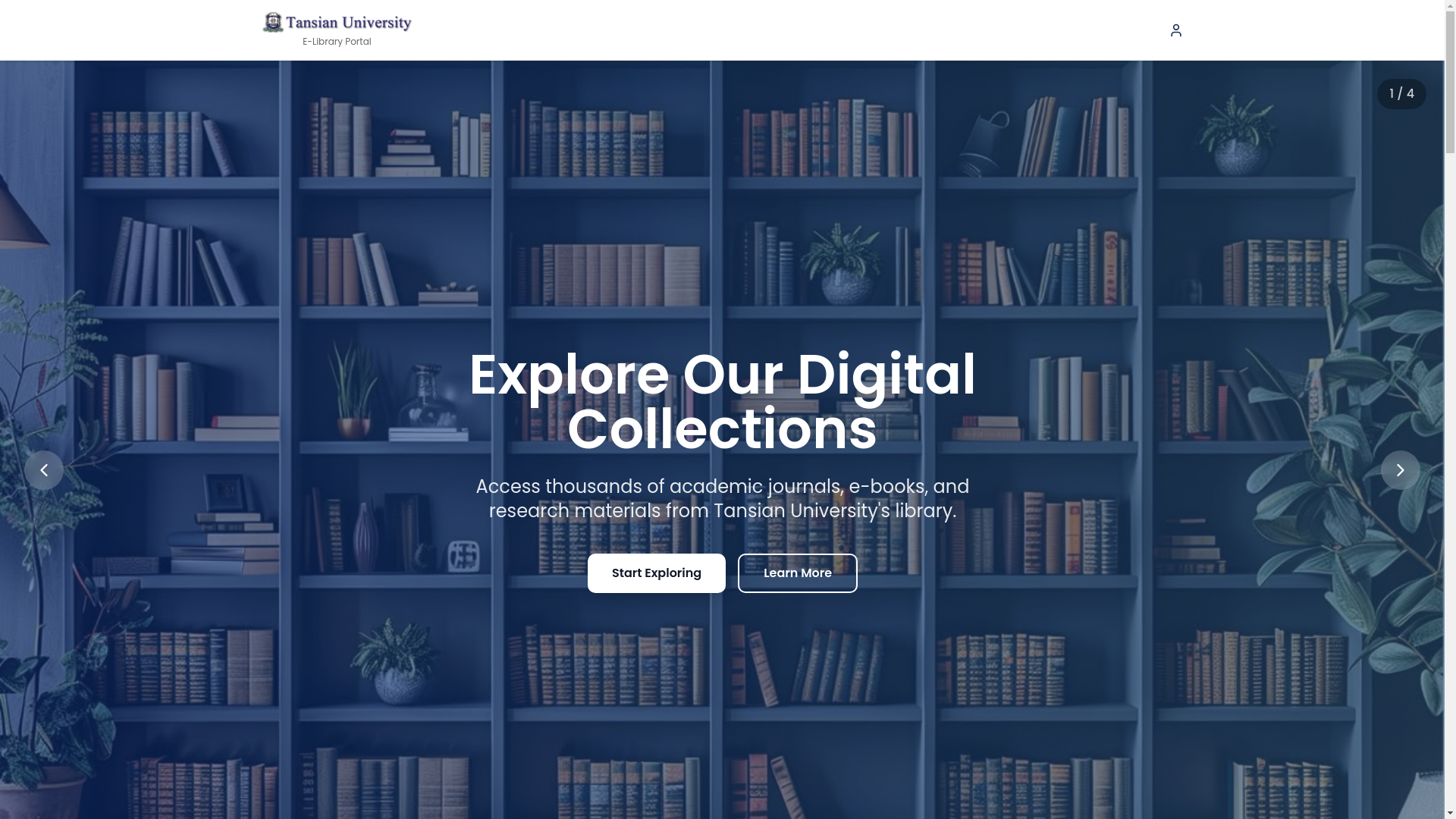 website screenshot of https://tanuelibrary.com/