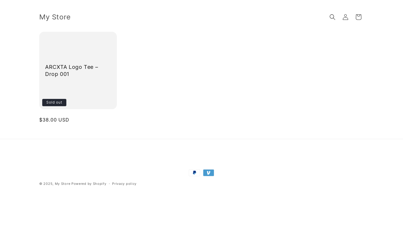 website screenshot of https://arcxta.com/