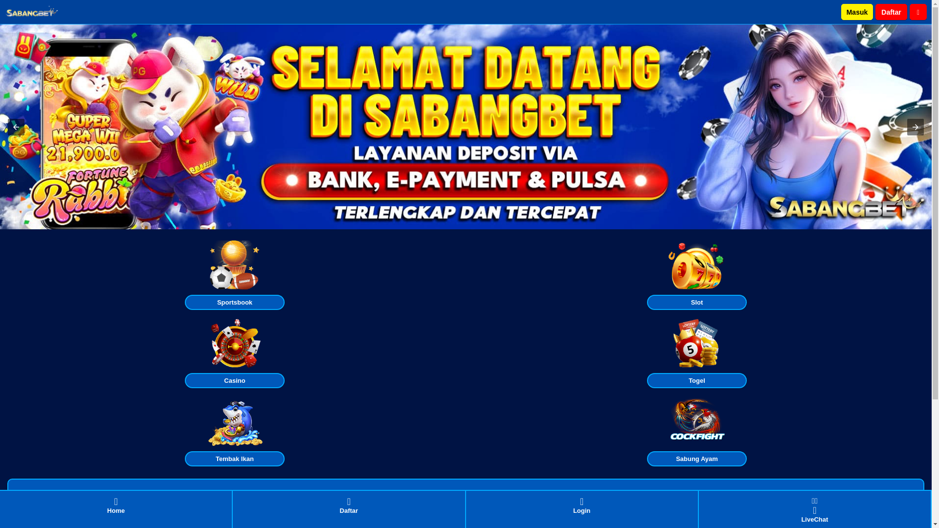 website screenshot of https://info-sabangbet.pages.dev/