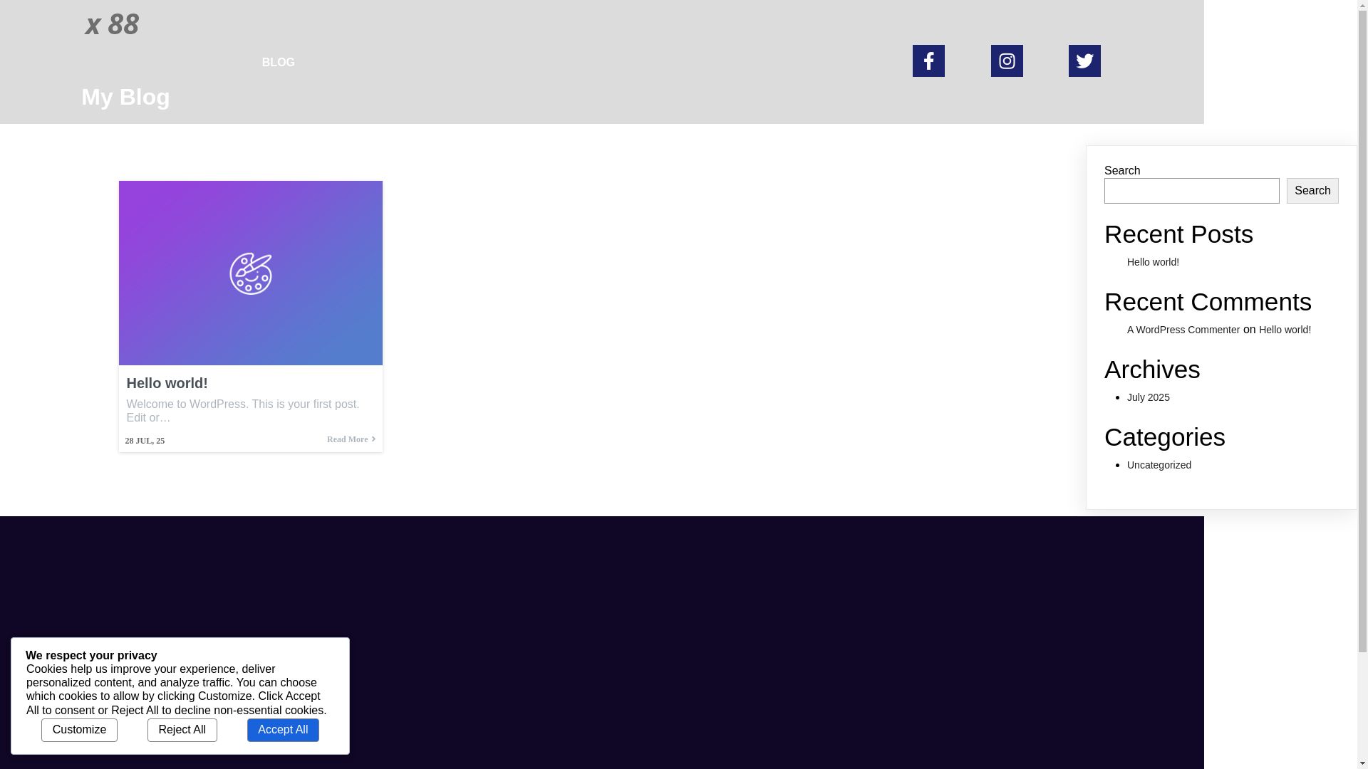 website screenshot of https://amevents.ro/