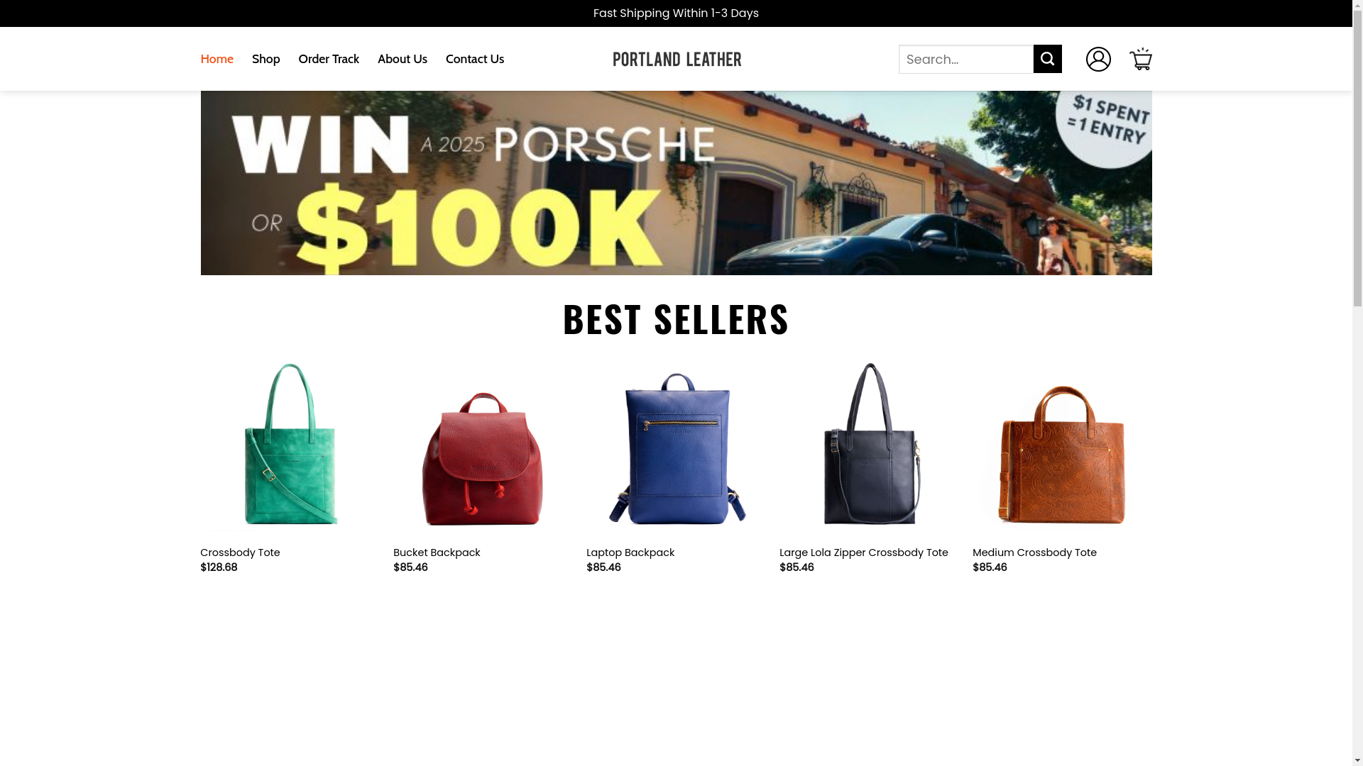 website screenshot of https://haloportlandleathergoods.shop/