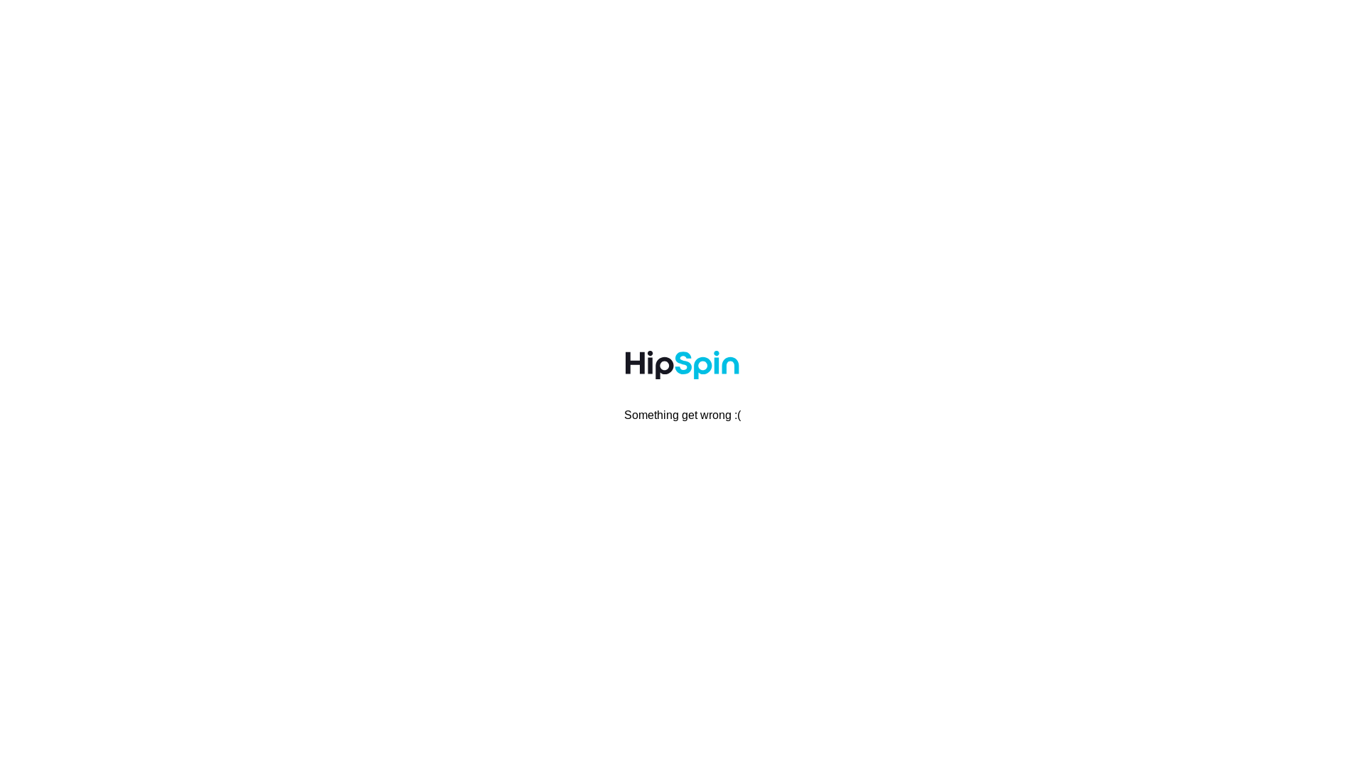 website screenshot of https://hipspincasino.pro/