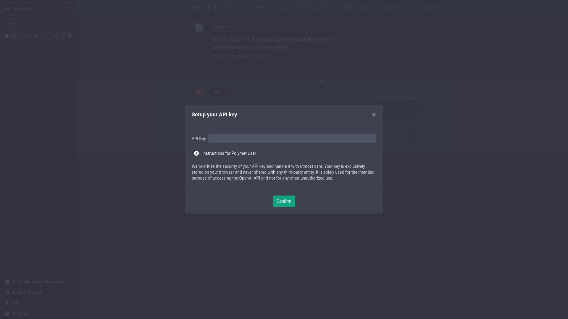 website screenshot of https://better-chatgpt.pages.dev/