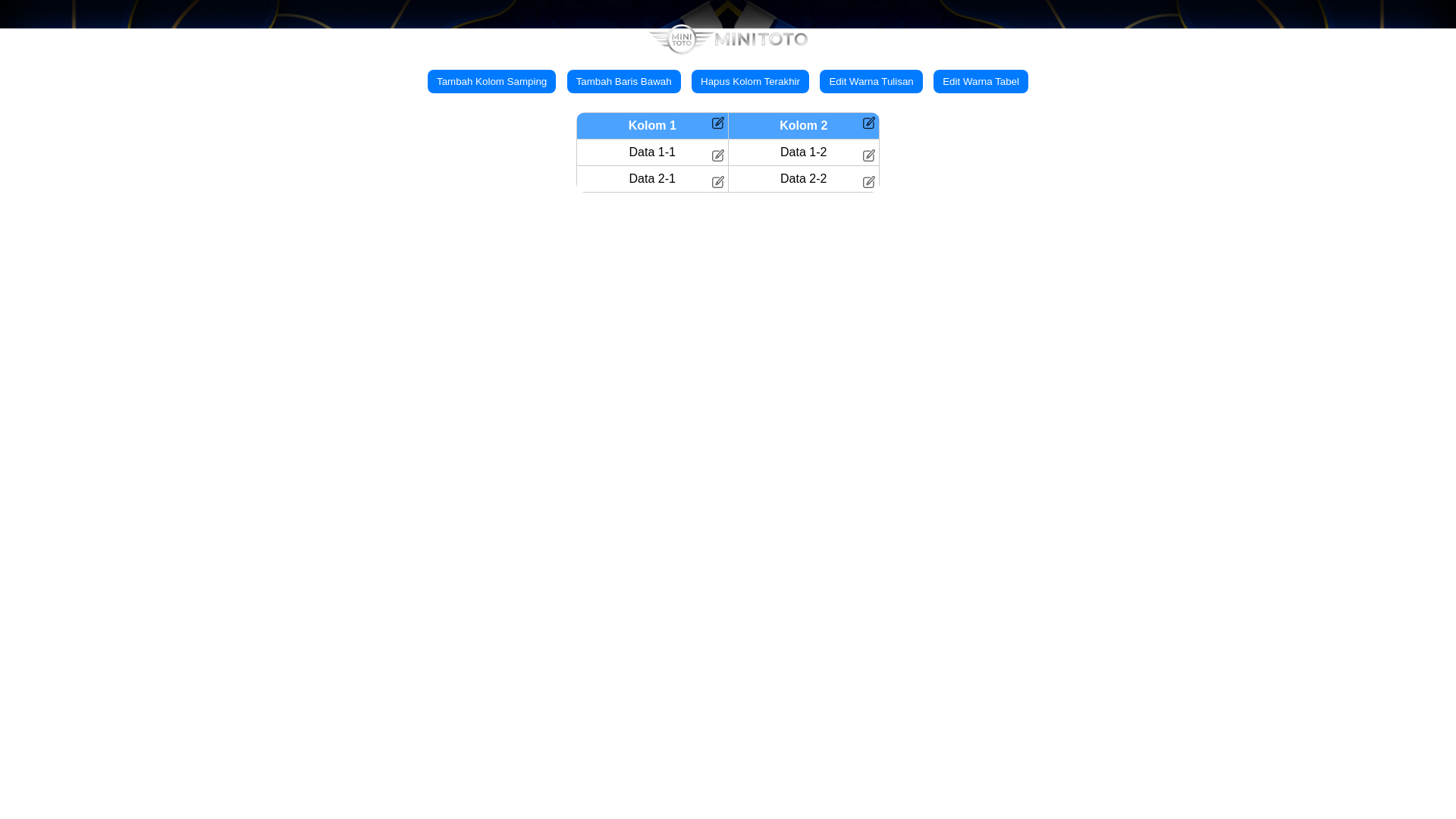 website screenshot of https://becak-5cl.pages.dev/