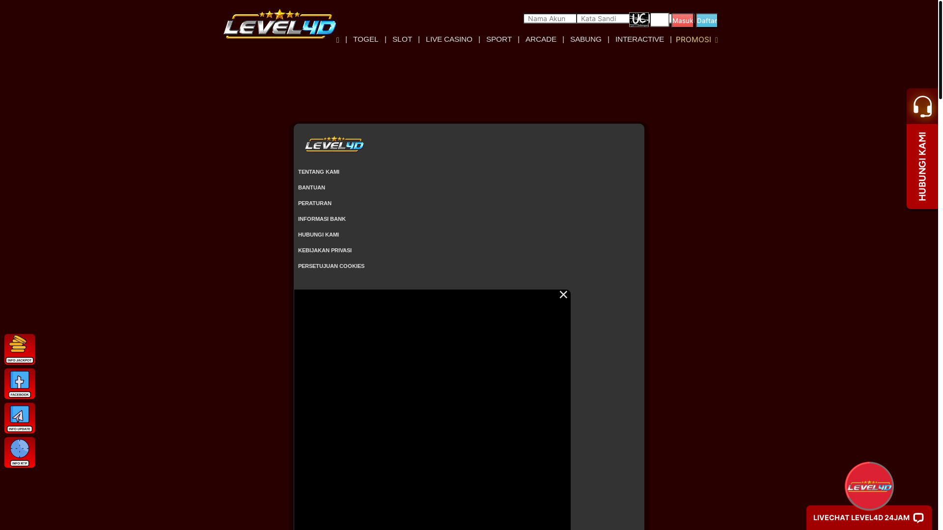 website screenshot of https://level4du.icu/