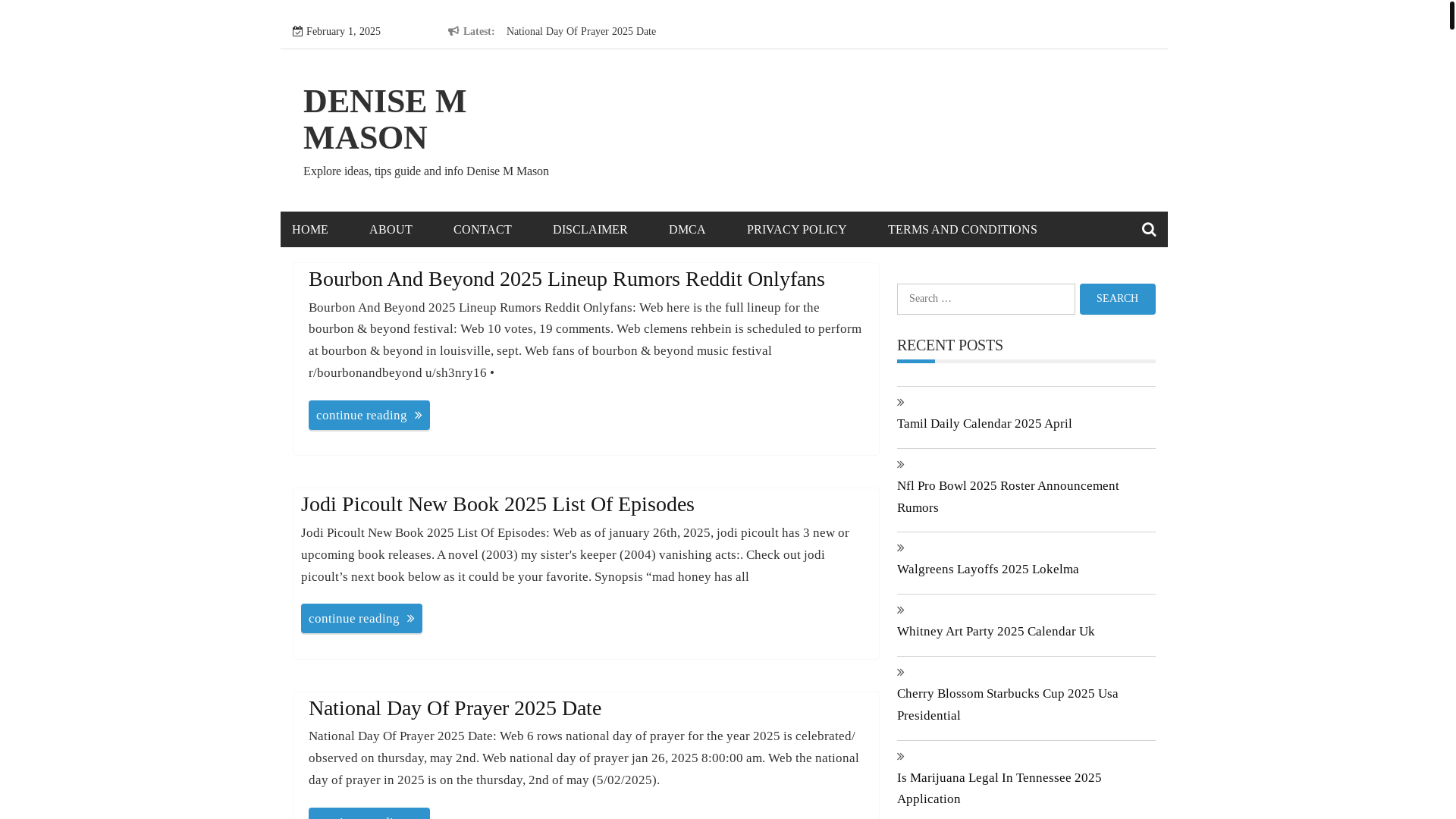 website screenshot of https://denisemmasonw.pages.dev/