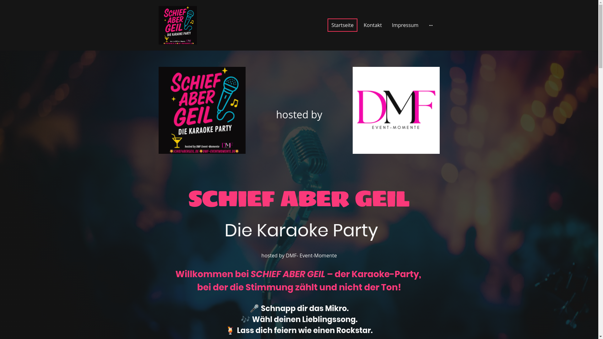 website screenshot of https://schiefabergeil.de/