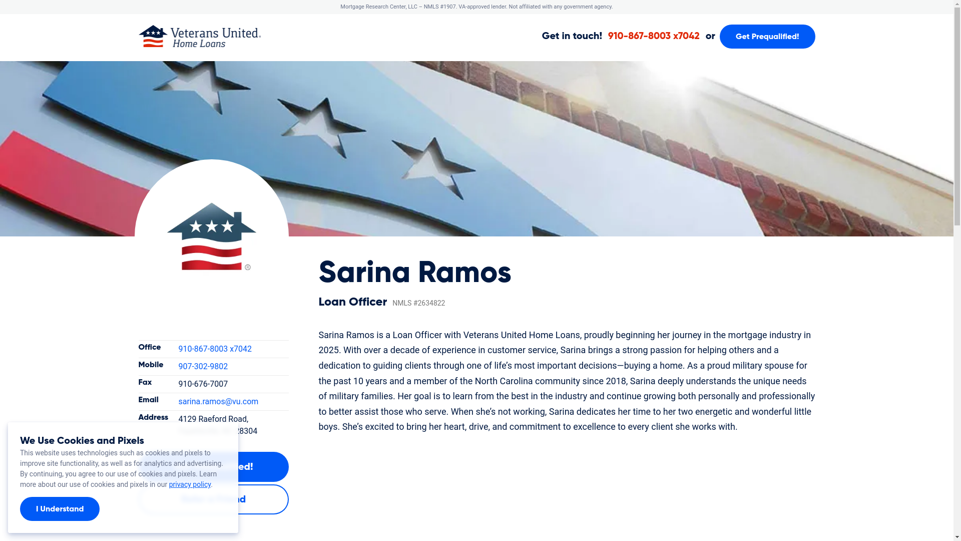 website screenshot of https://vusarinaramos.com/
