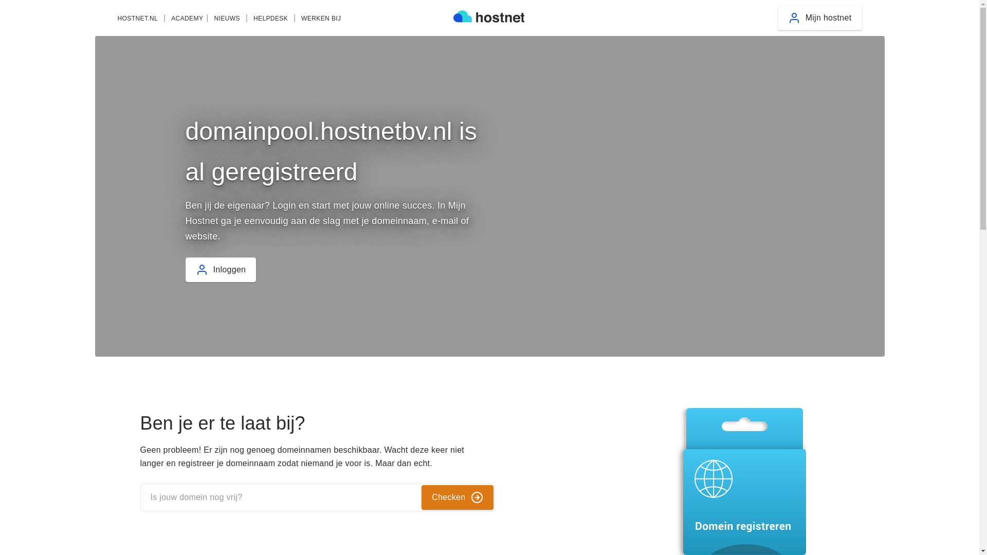 website screenshot of https://henkie.app/