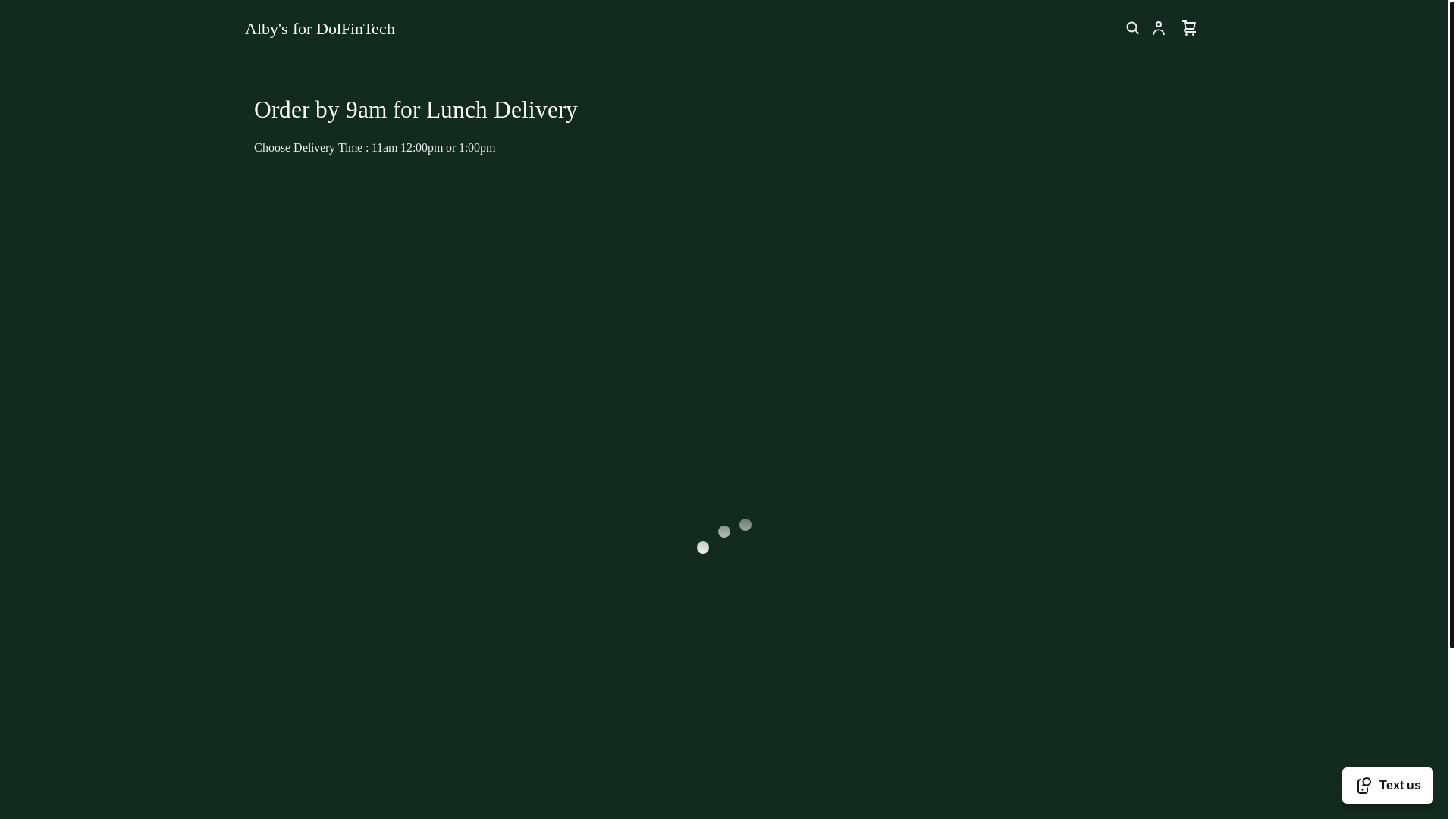 website screenshot of https://albyswalnutbend.com/