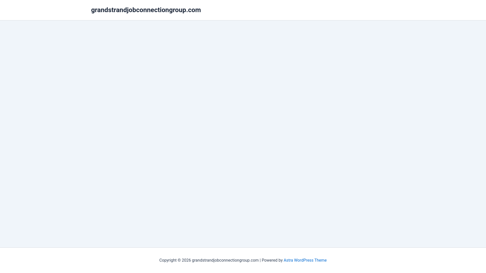 website screenshot of https://grandstrandjobconnectiongroup.com/