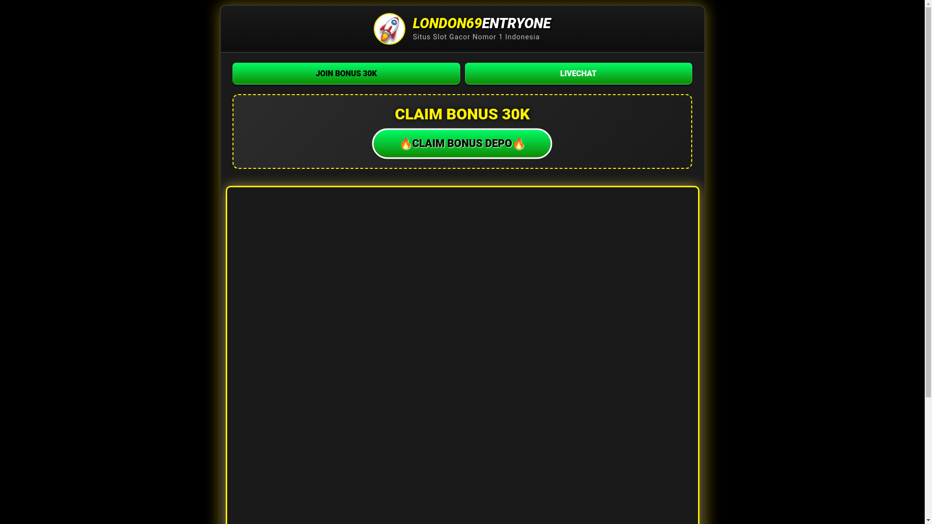 website screenshot of https://london69entryone.online/