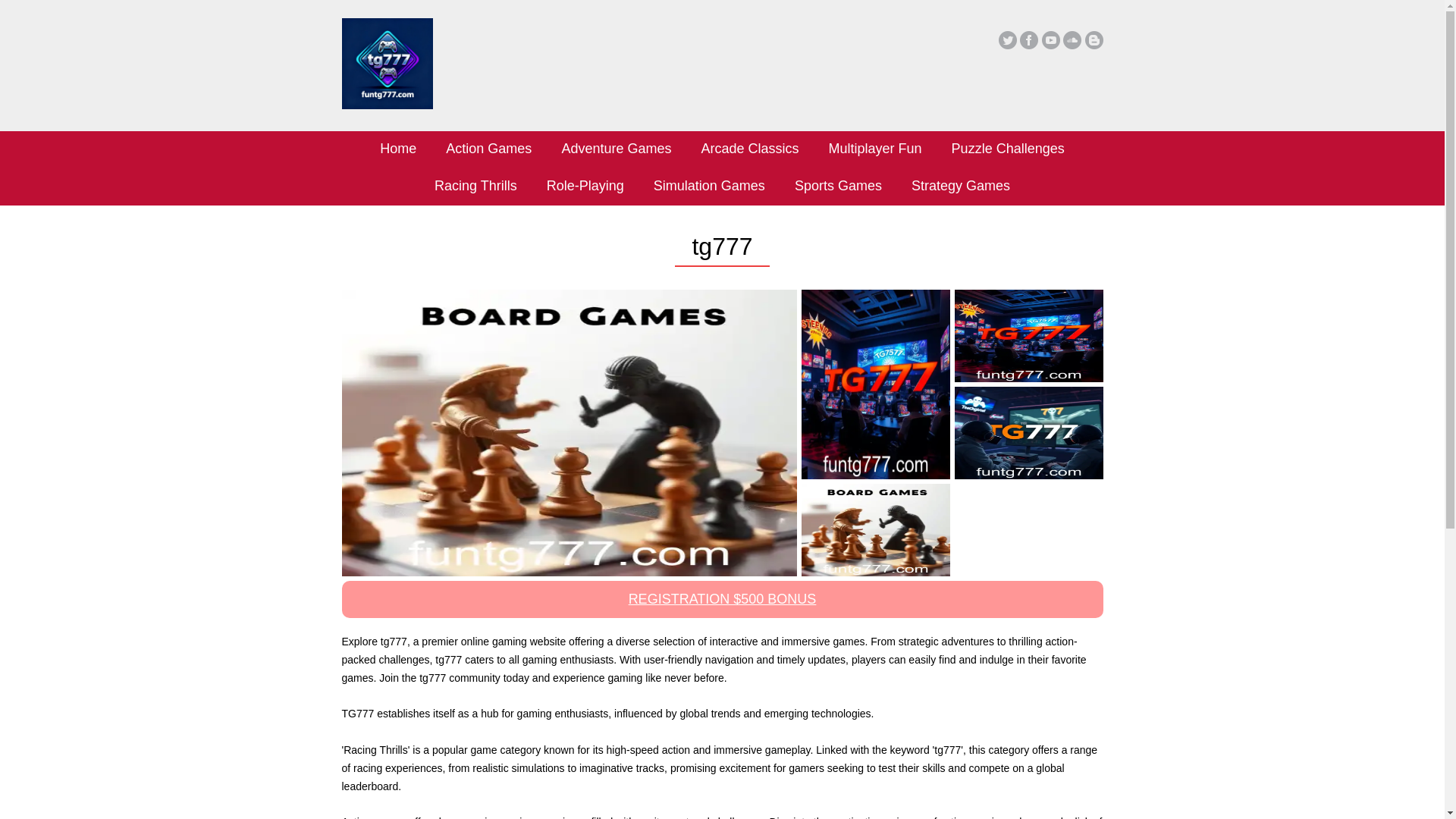 website screenshot of https://funtg777.com/