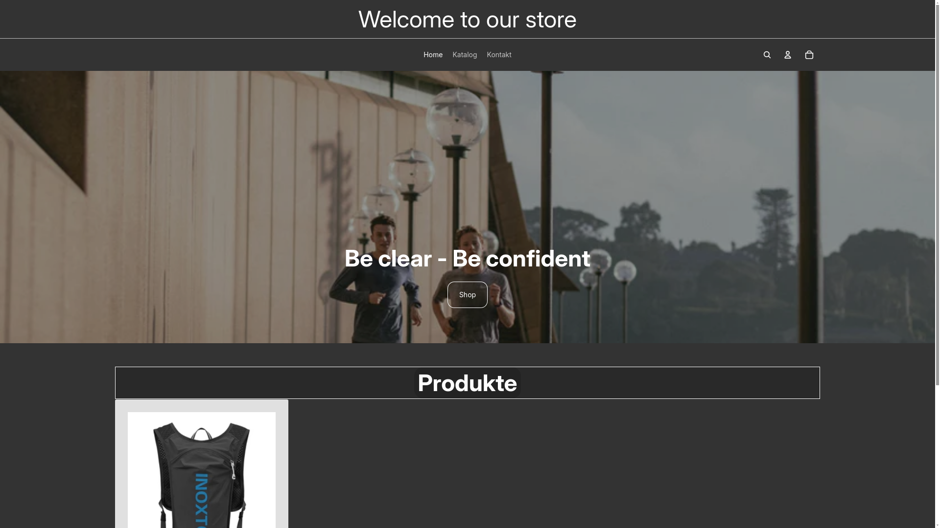 website screenshot of https://beclear-beconfident.com/