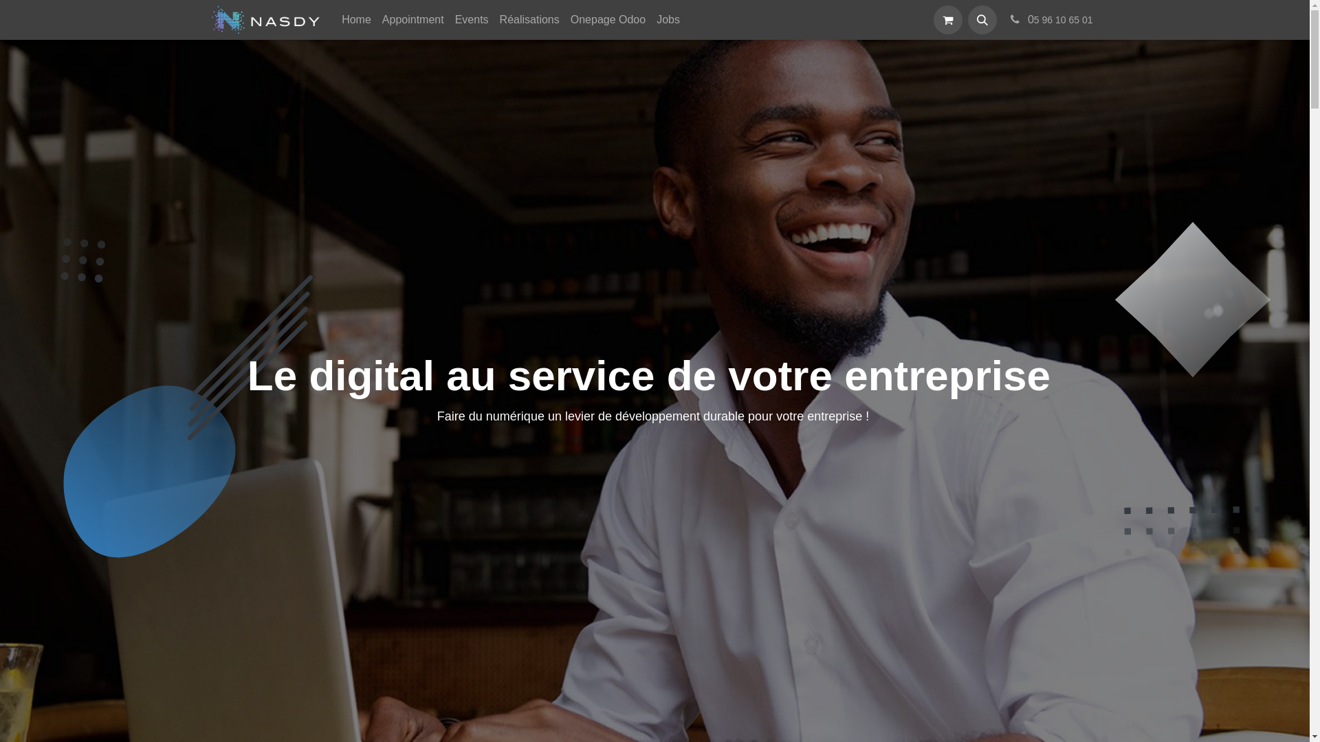 website screenshot of https://www.nasdy.fr/