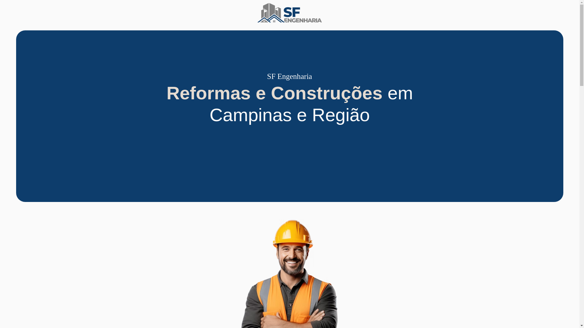 website screenshot of https://sfengenhariaeconstrucao.com/