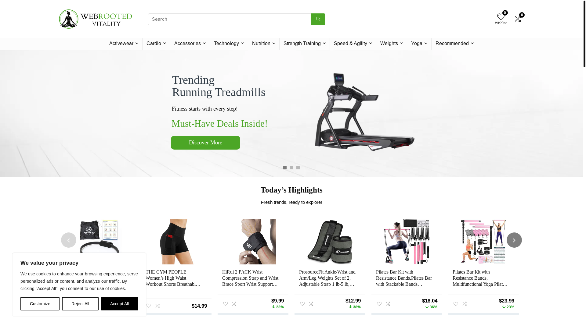 website screenshot of https://webrootedvitality.com/