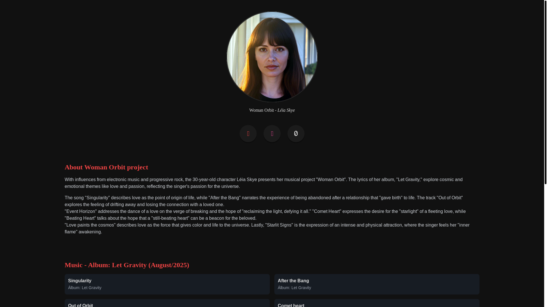 website screenshot of https://womanorbit.com/