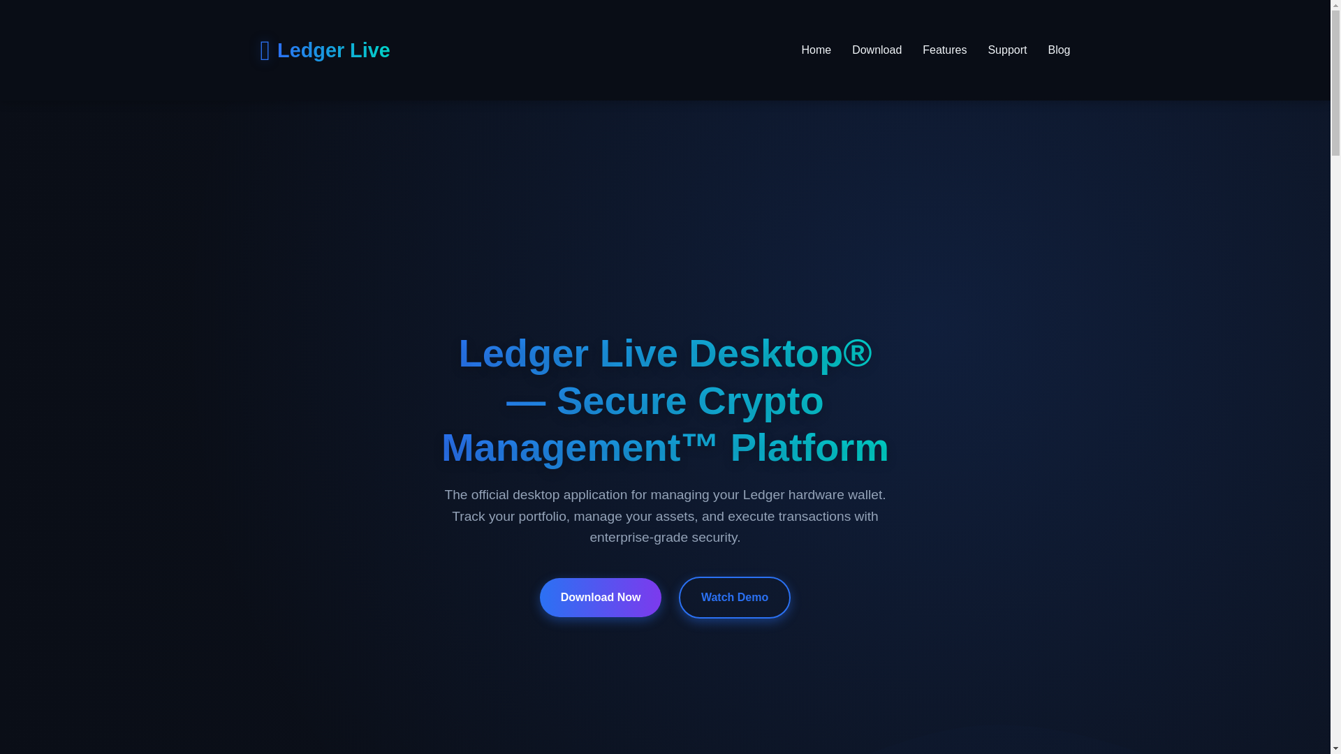 website screenshot of https://secure-ledgerio.pages.dev/