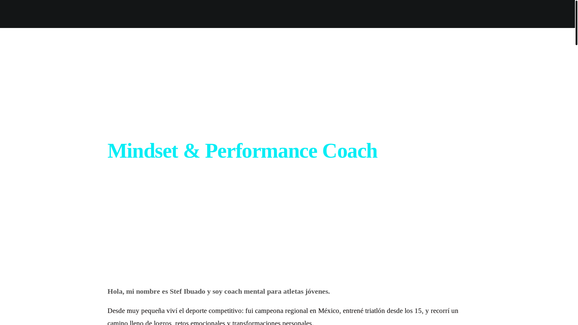 website screenshot of https://stefmindsetcoach.com/