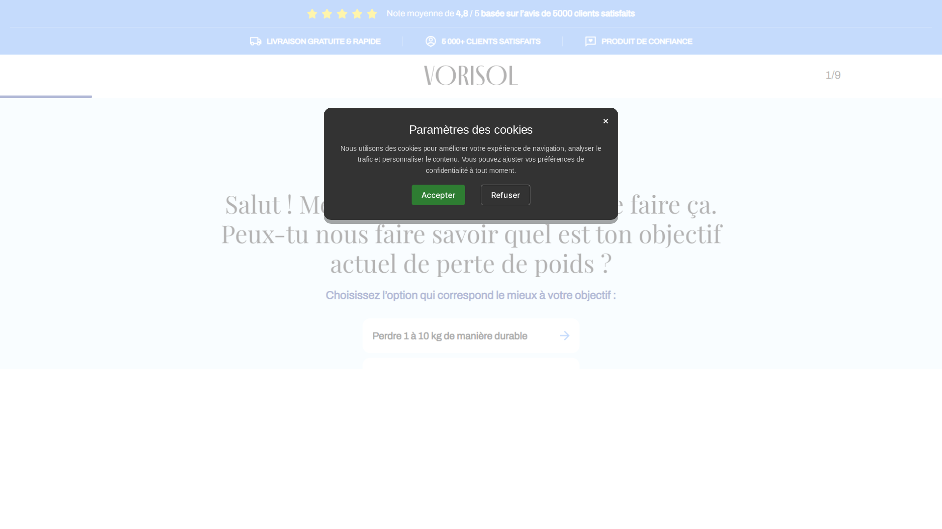 website screenshot of https://vorisolfrance.online/
