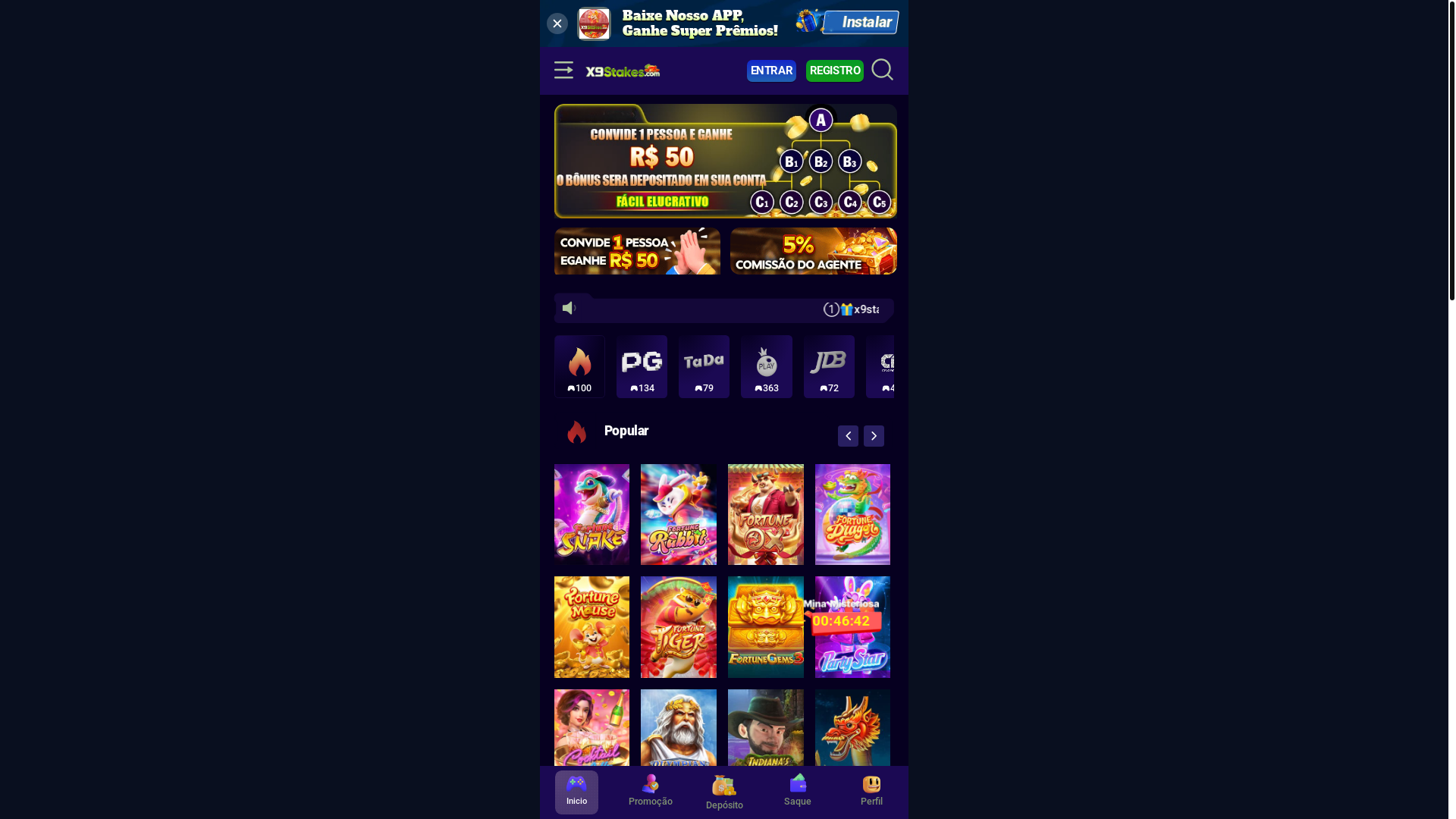 website screenshot of https://x9-stakes.com/