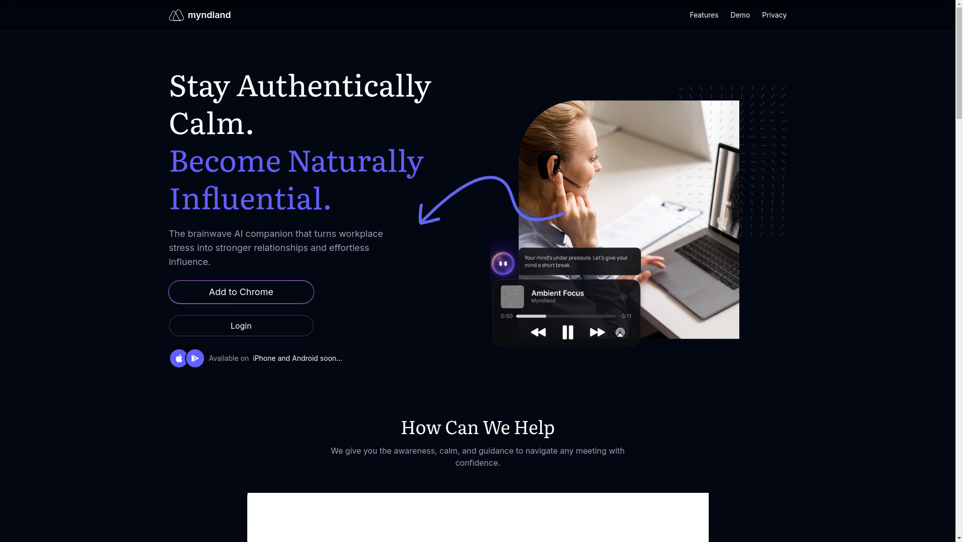 website screenshot of https://promyndland.com/