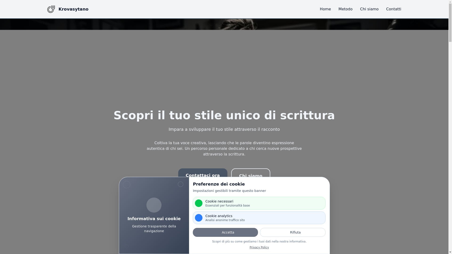 website screenshot of https://krovasytano.sbs/