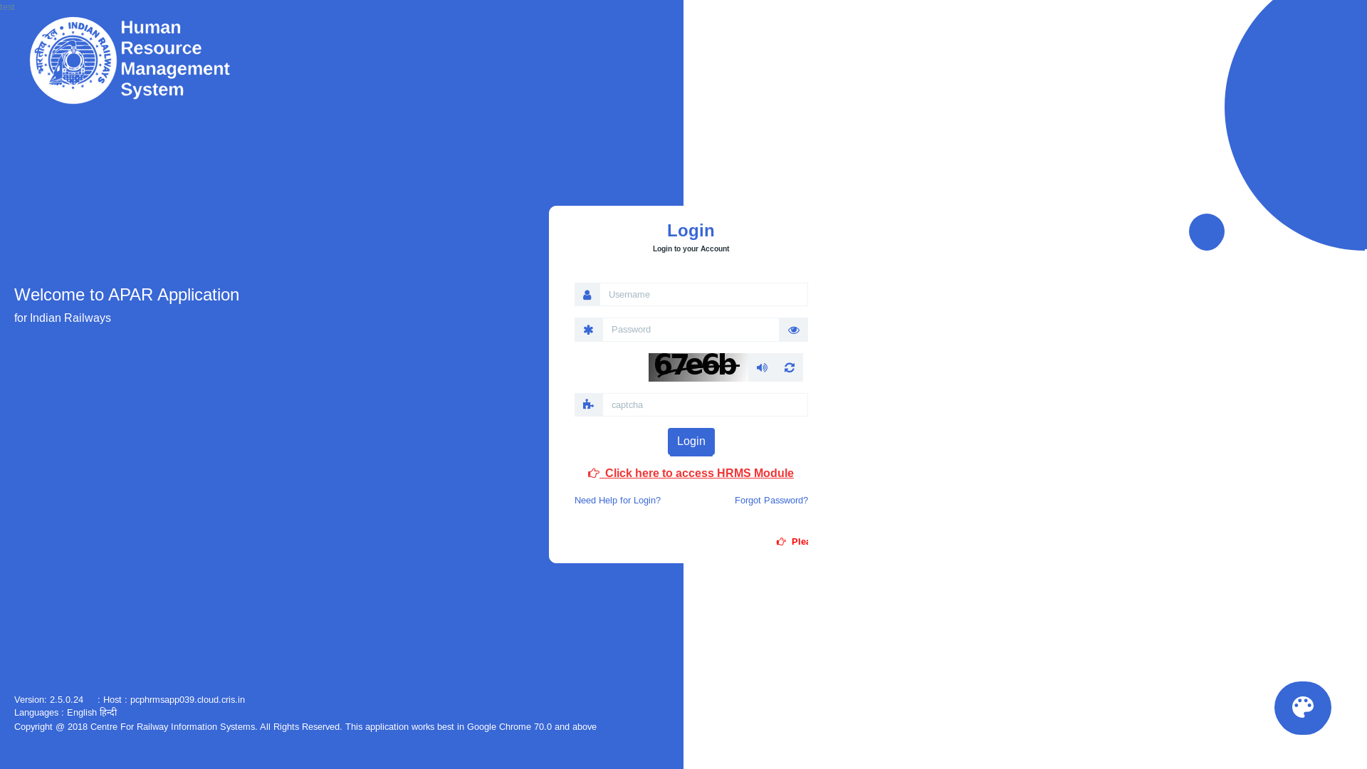 website screenshot of https://indiarail.org/