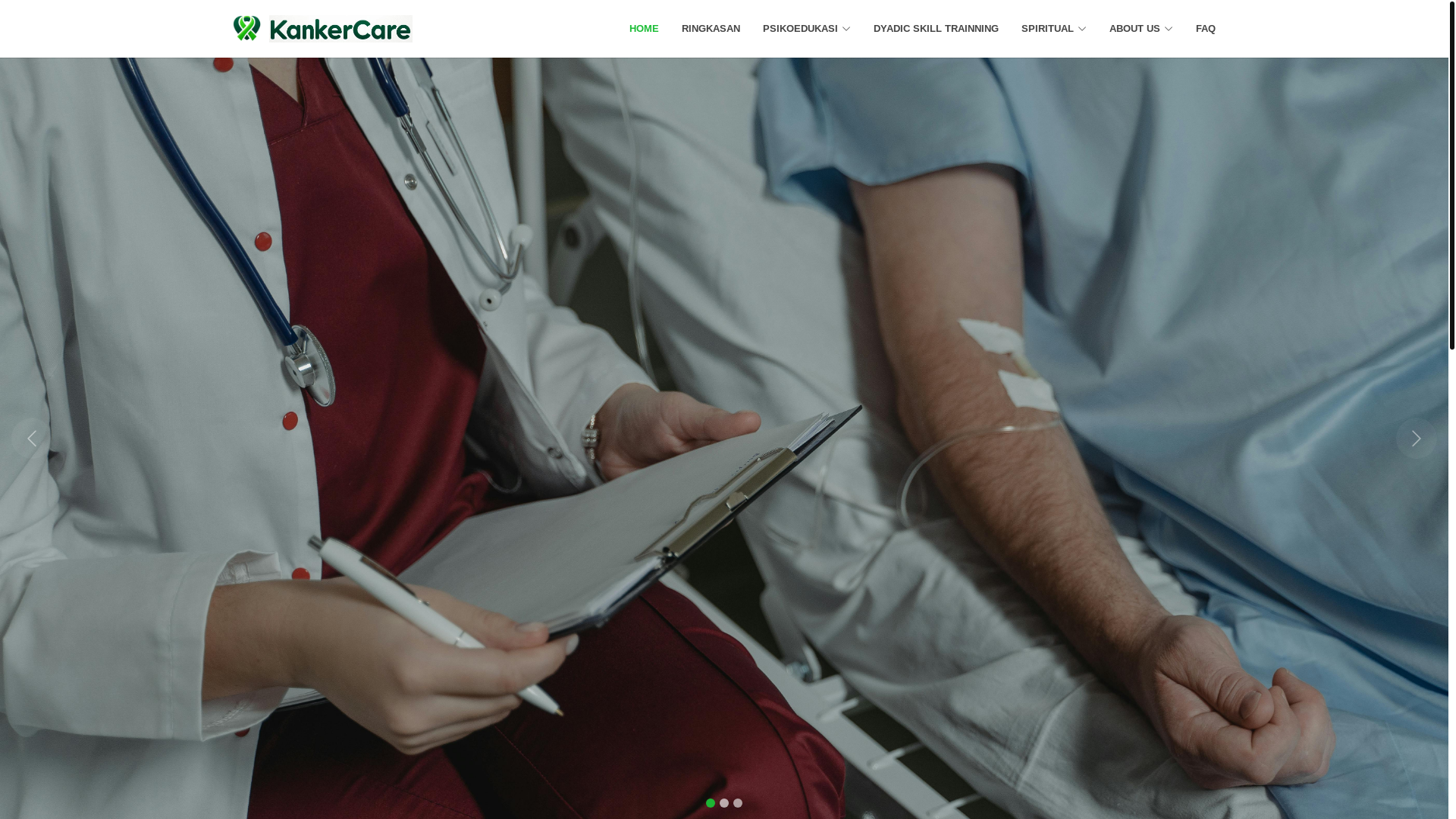 website screenshot of https://kankercare.pages.dev/