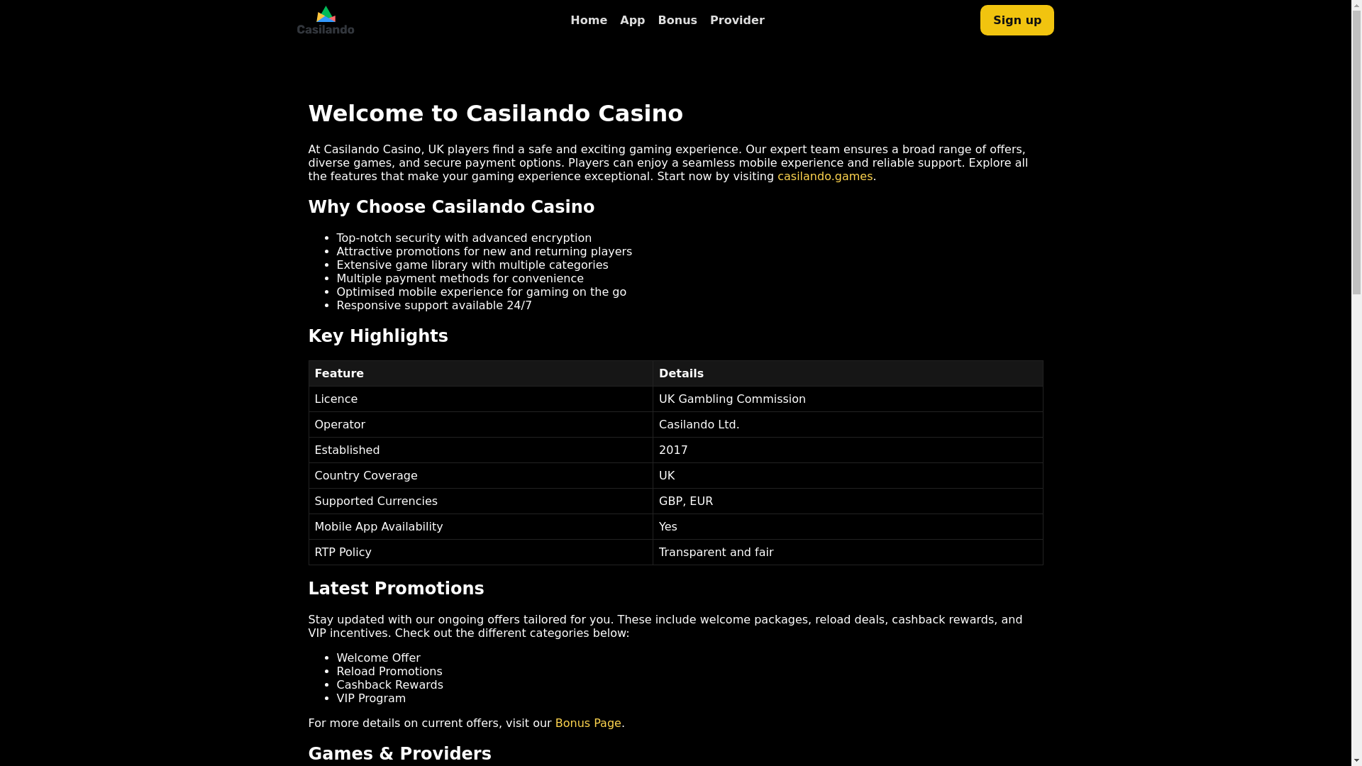 website screenshot of https://casilando-games.pages.dev/