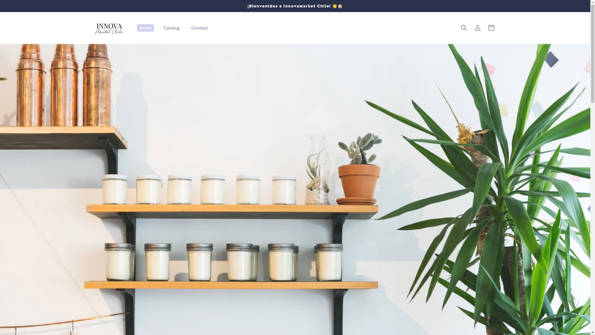 website screenshot of https://innovamarketchile.shop/