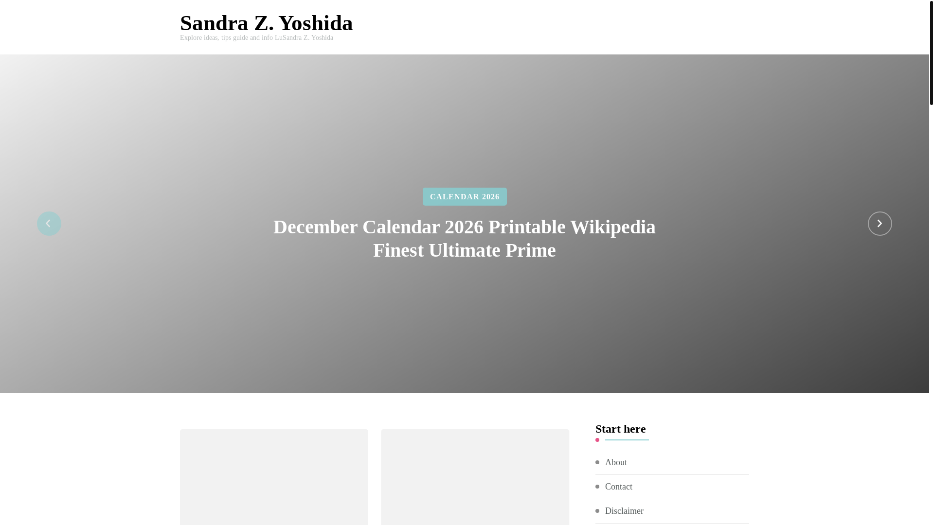website screenshot of https://sandrazyoshida.pages.dev/