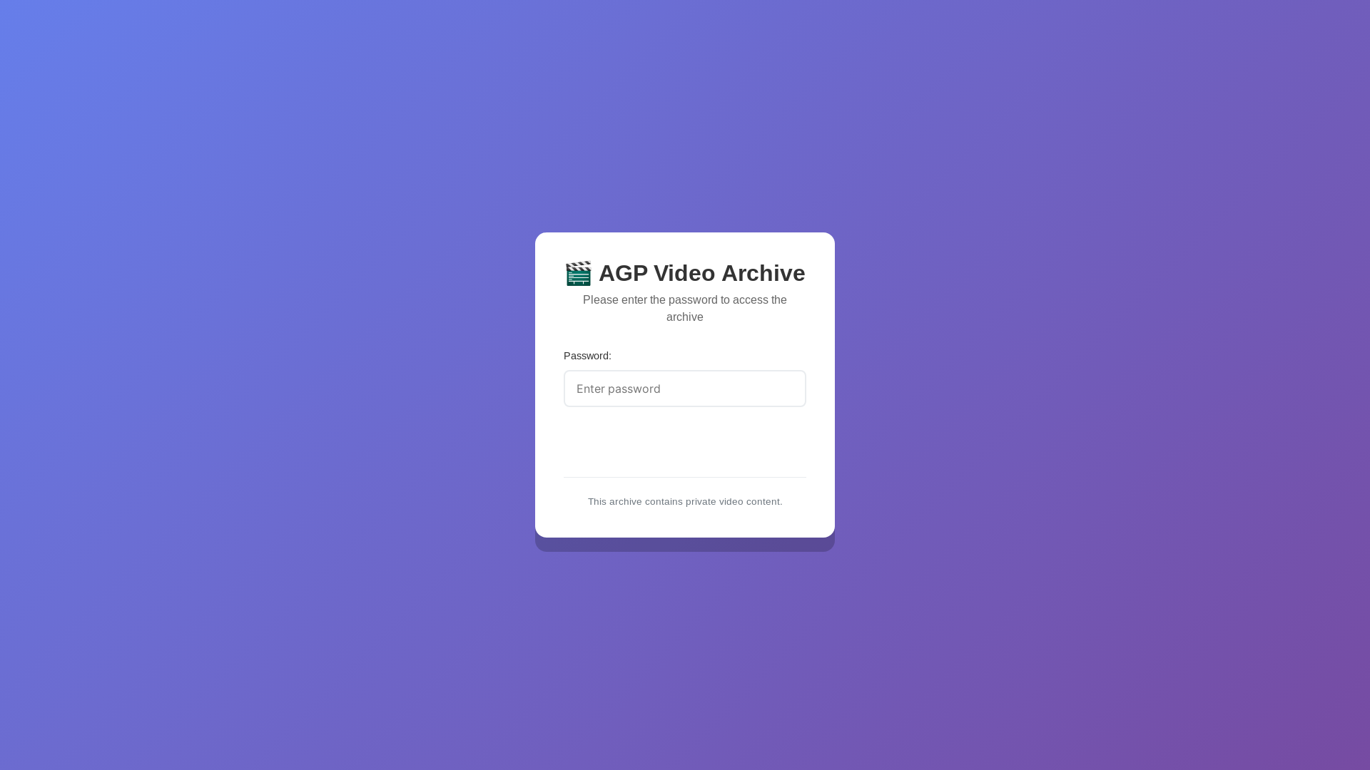 website screenshot of https://agp-video-archive.pages.dev/