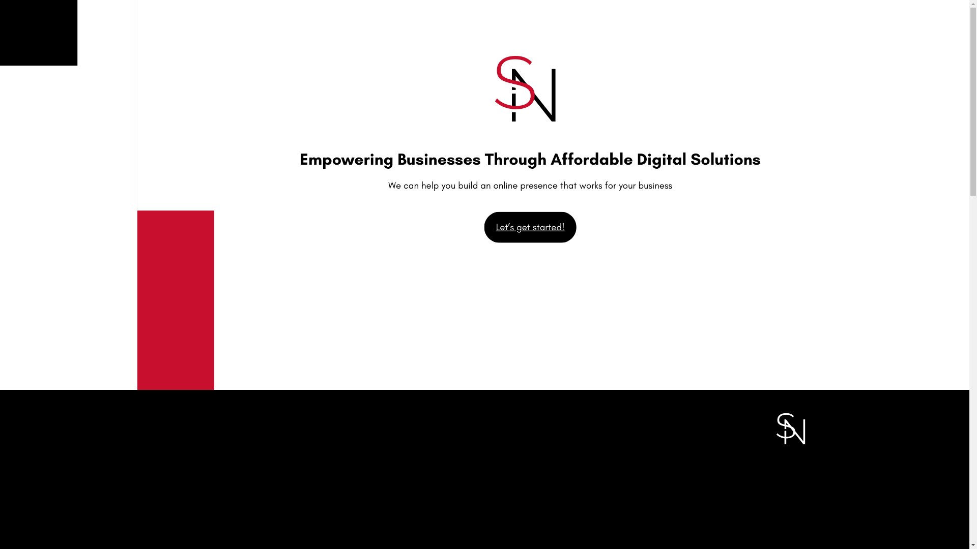 website screenshot of https://sntechtt.com/