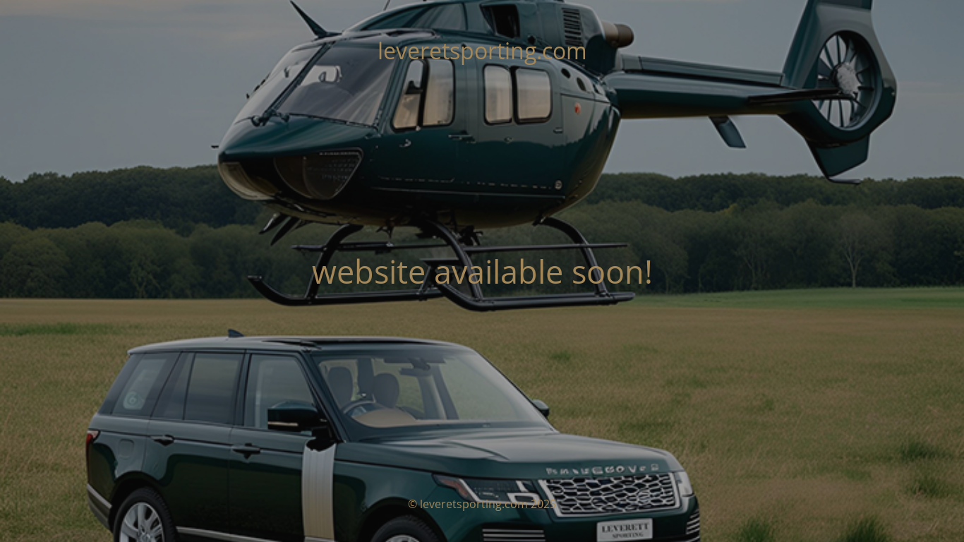 website screenshot of https://leveretsporting.co.uk/