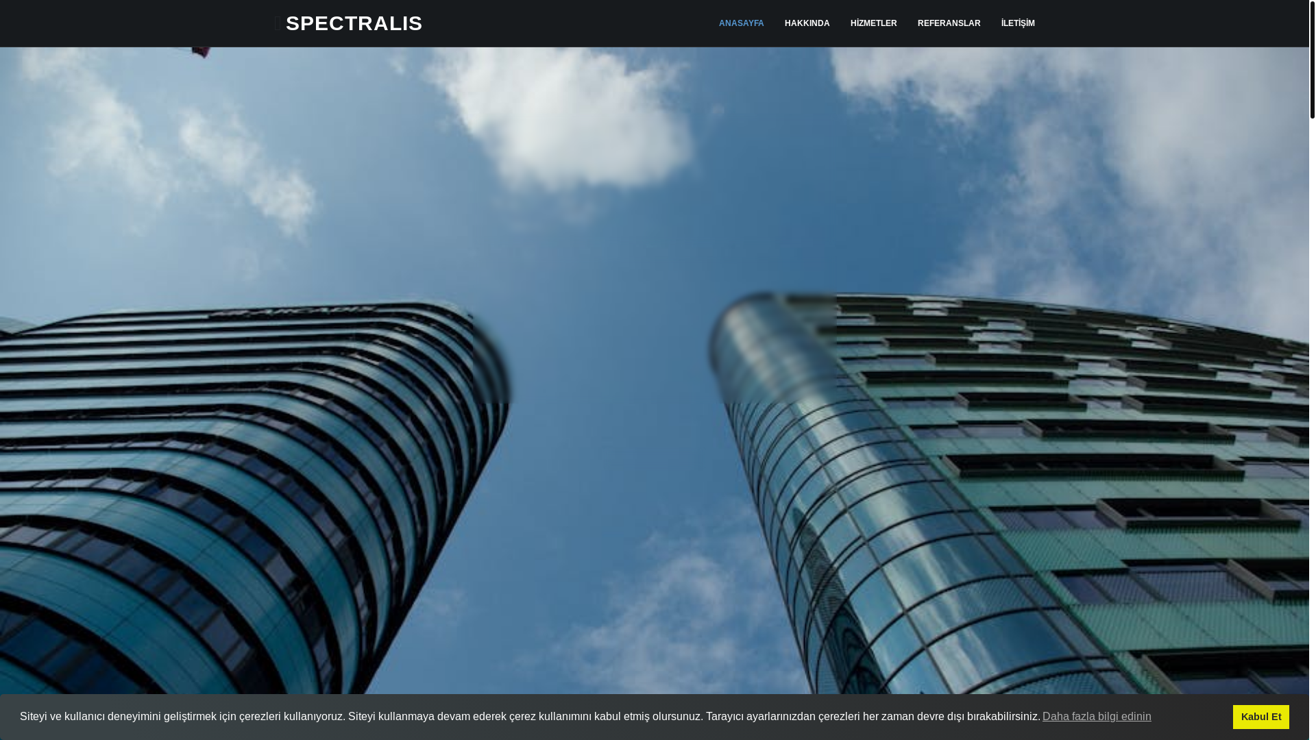 website screenshot of https://spectralis.cfd/