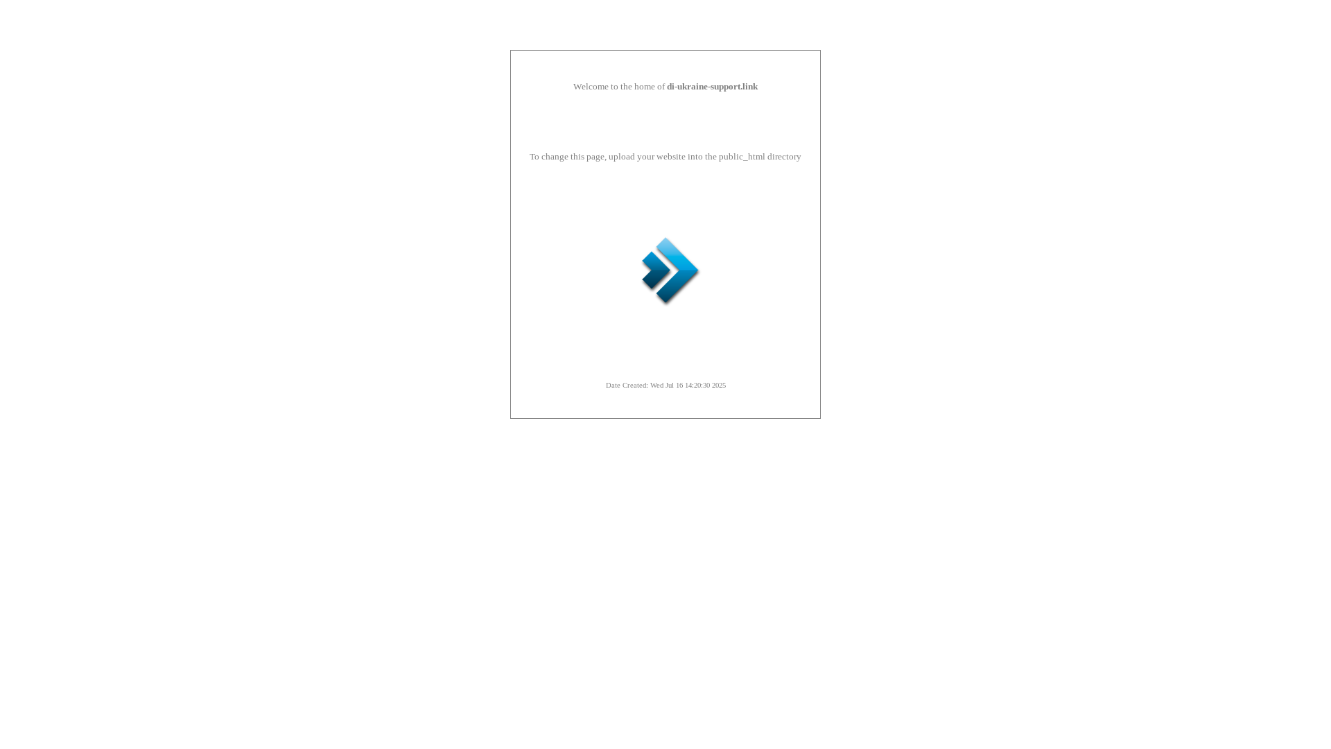 website screenshot of https://di-ukraine-support.link/
