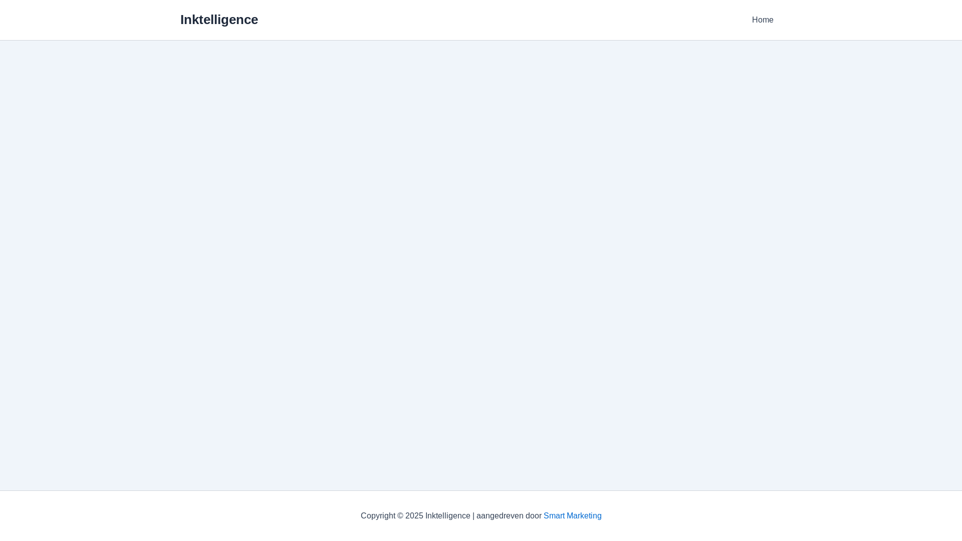 website screenshot of https://inktelligence.nl/