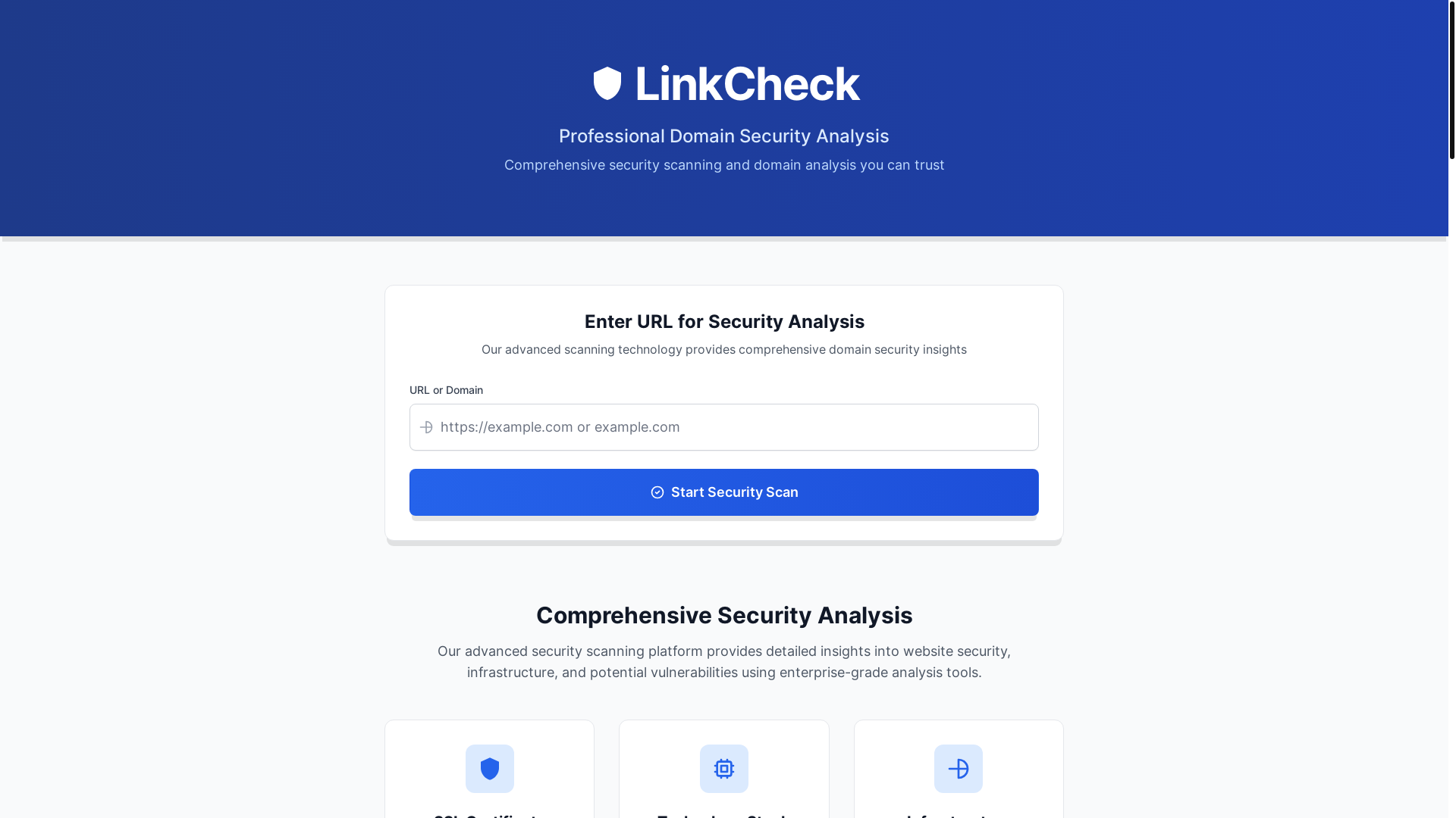 website screenshot of https://linkcheck.pages.dev/