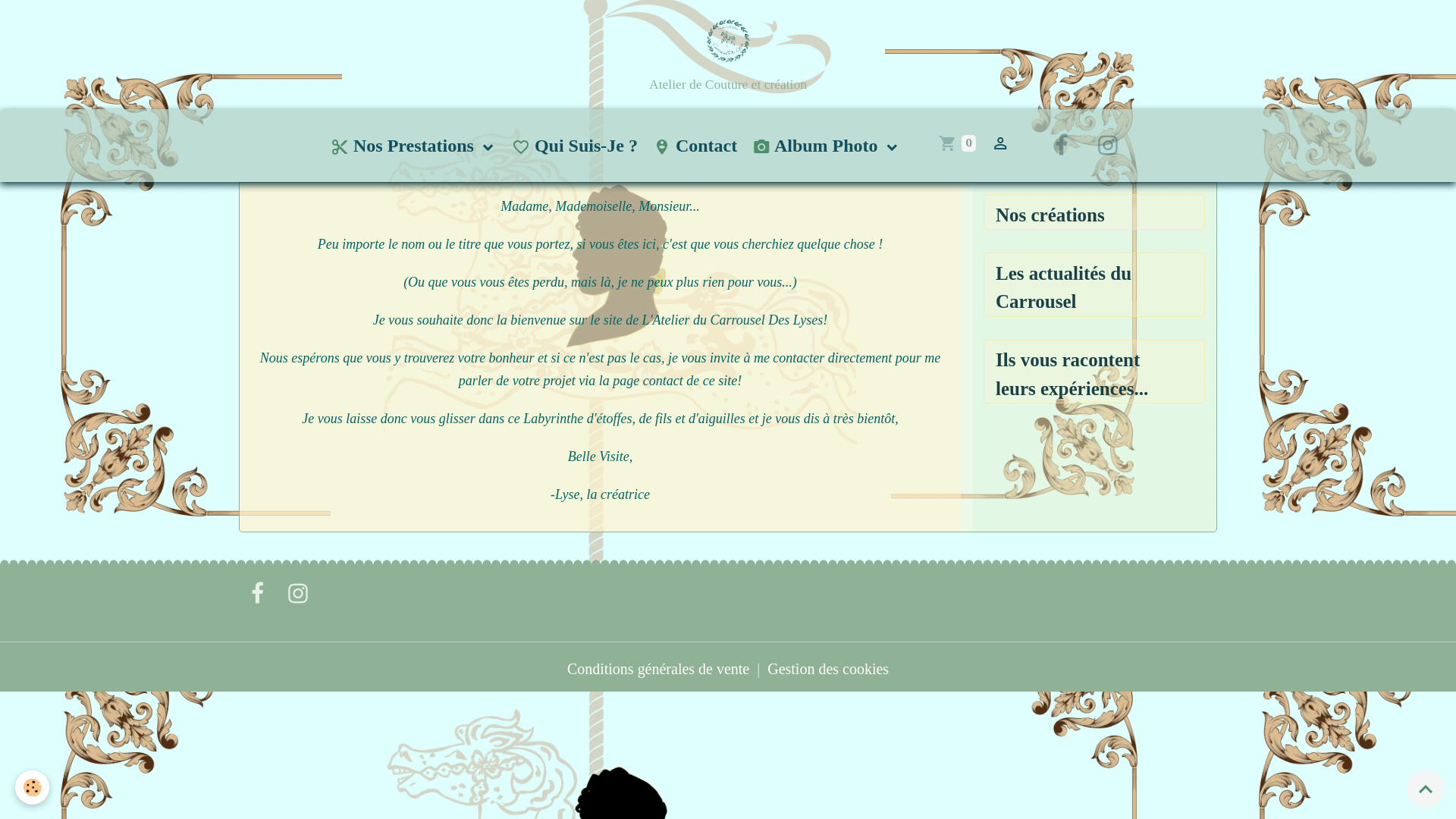 website screenshot of https://carrouseldeslyses.fr/