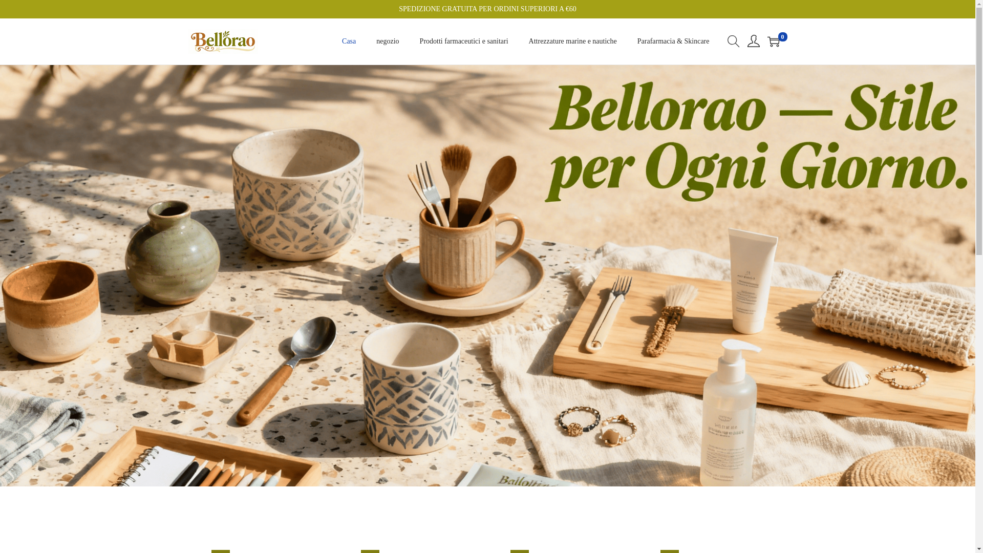 website screenshot of https://bellorao.com/