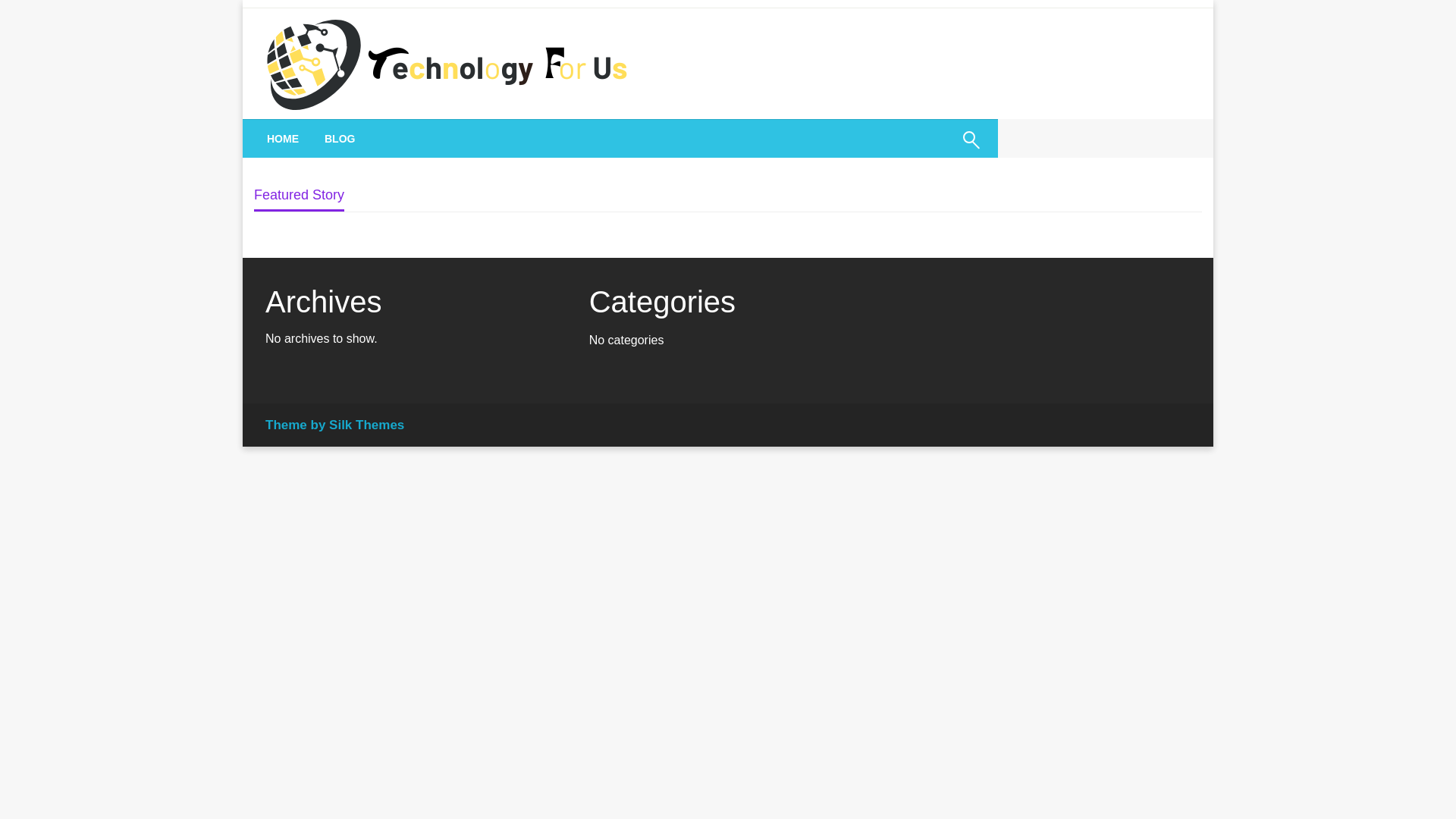 website screenshot of https://technologyforus.in/