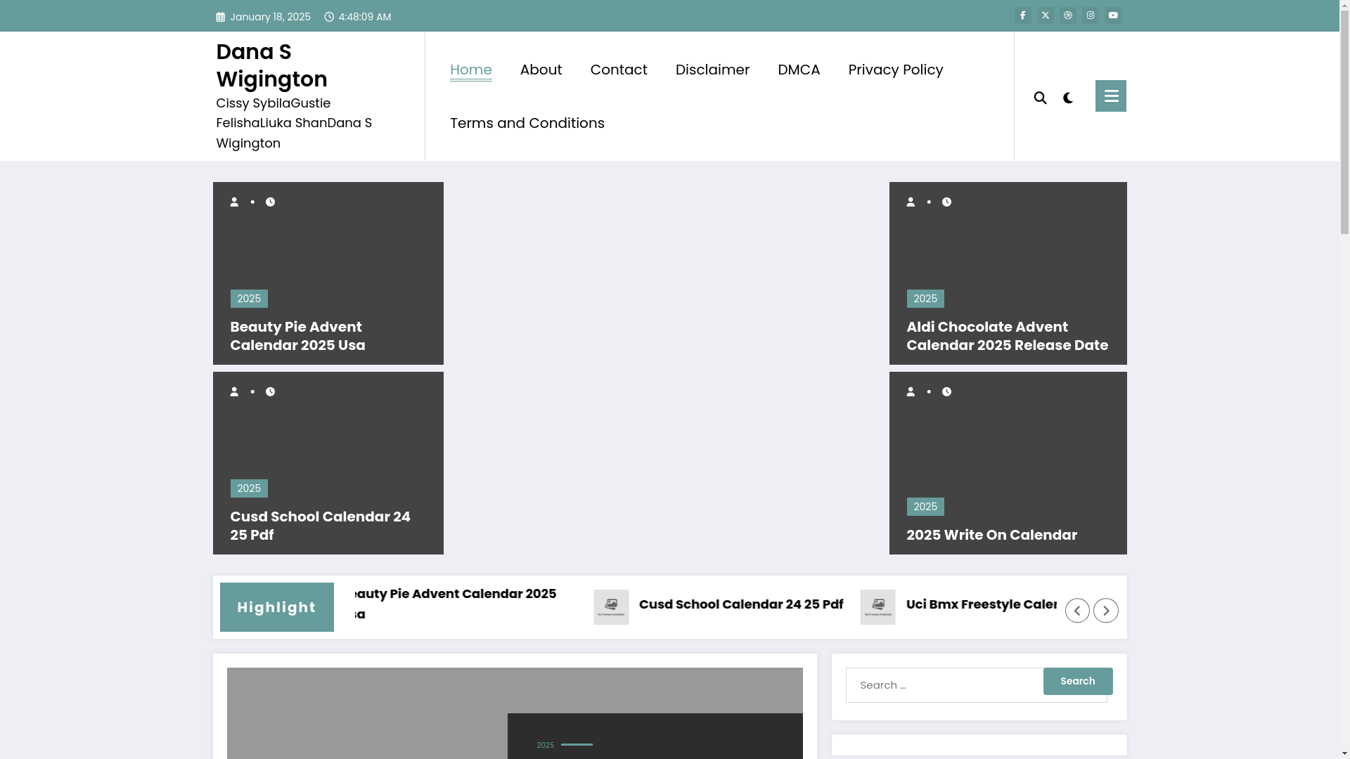 website screenshot of https://danaswigingtond.pages.dev/