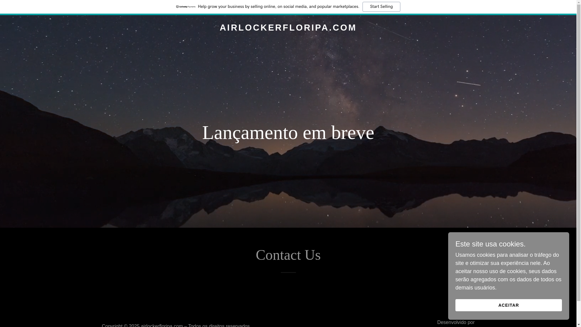 website screenshot of https://airlockerfloripa.com/