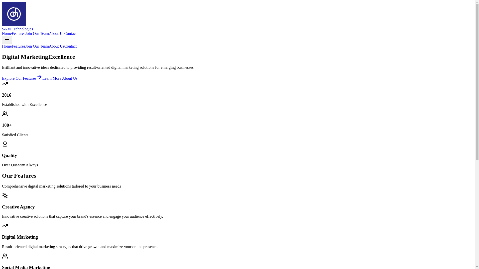 website screenshot of https://smtechnologies.pages.dev/
