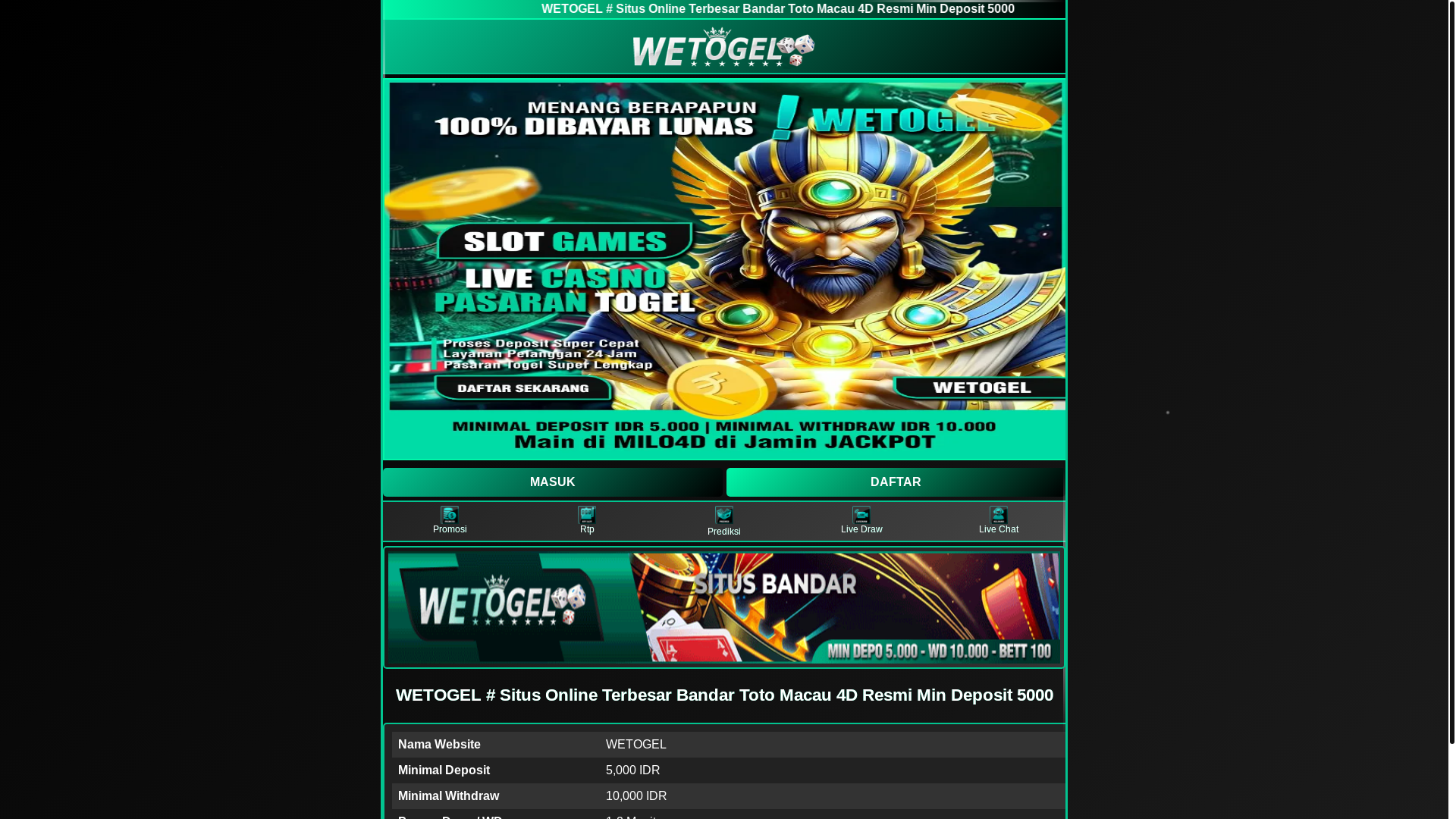 website screenshot of https://link-amp-mantap.pages.dev/