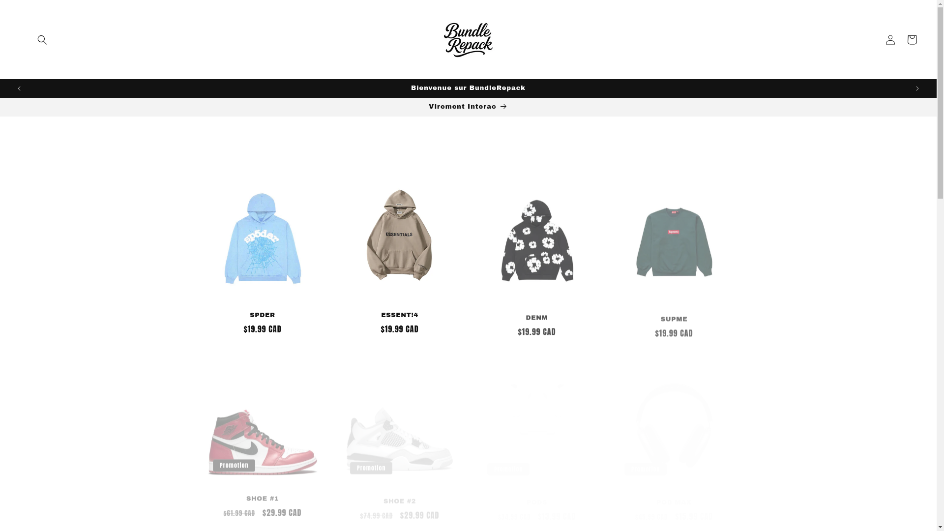 website screenshot of https://bundlerepack.com/