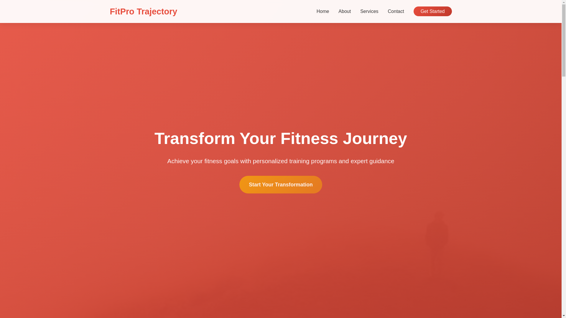 website screenshot of https://fitprotrajectory.click/