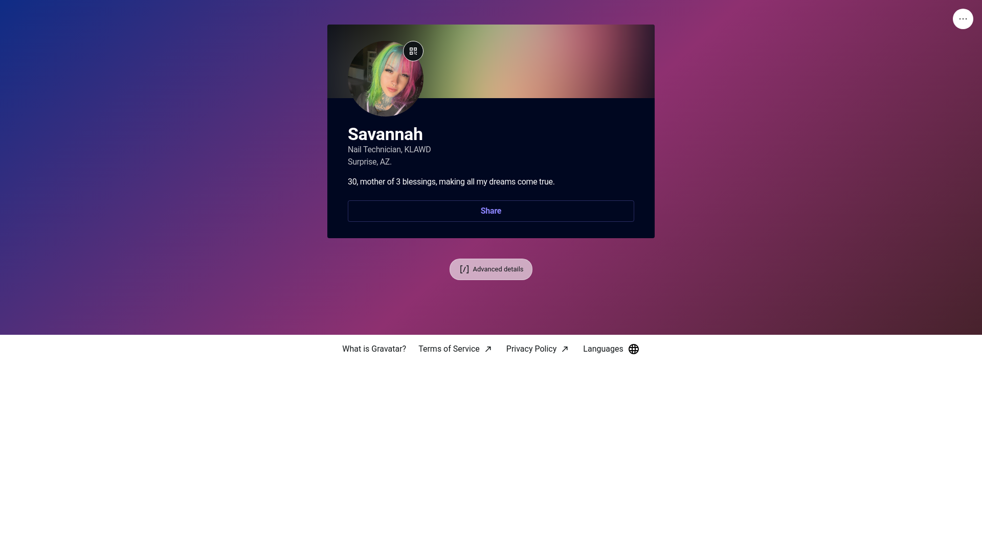 website screenshot of https://klawd.guru/